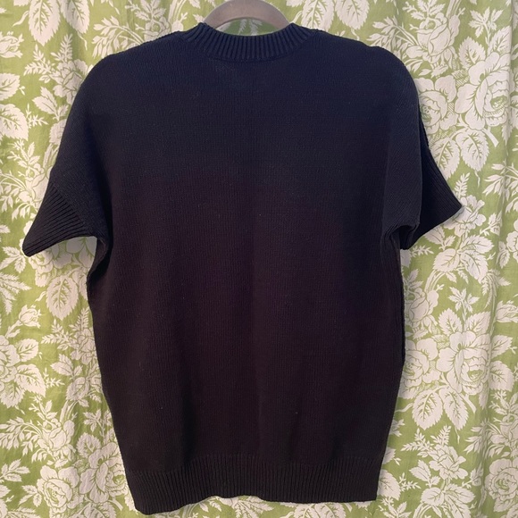 BCBGeneration Cropped Front Sweater - Picture 3 of 5